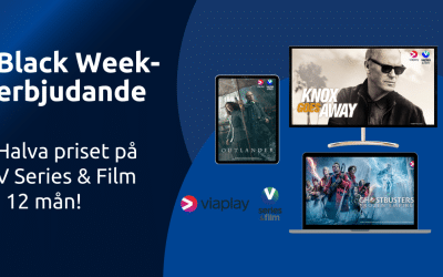 Black Week-erbjudande: halva priset på V Series & Film